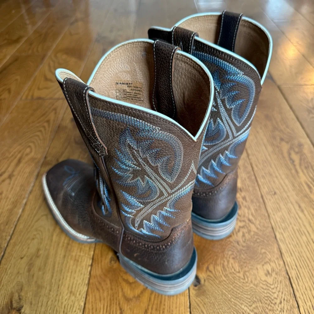 Men’s Ariat Quickdraw Western Boots, Size 13 EE (Wide), Worn once! EUC - Picture 6 of 7